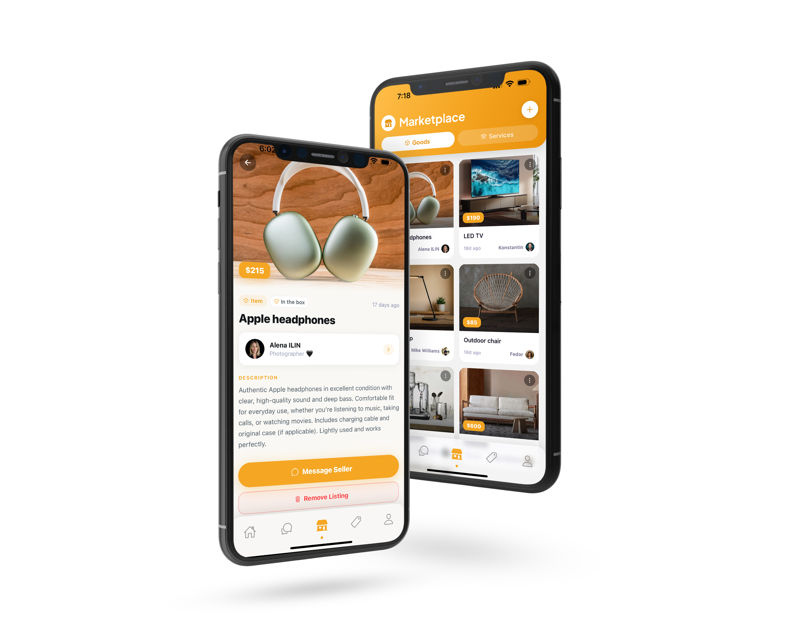 Marketplace goods